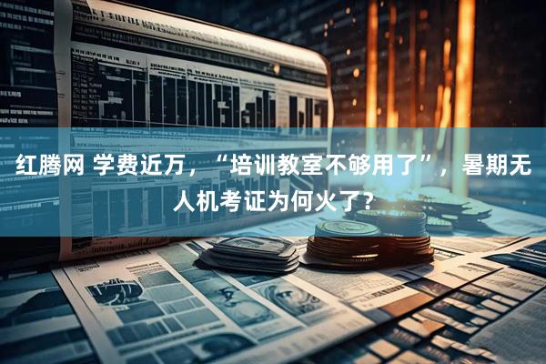 红腾网 学费近万，“培训教室不够用了”，暑期无人机考证为何火了？
